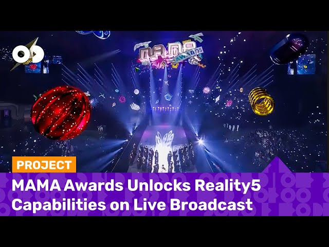 MAMA Awards Unlocks Reality5 Capabilities on Live Broadcast #UE5