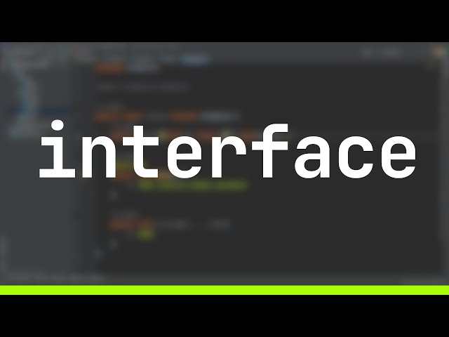 Java Interfaces verstehen