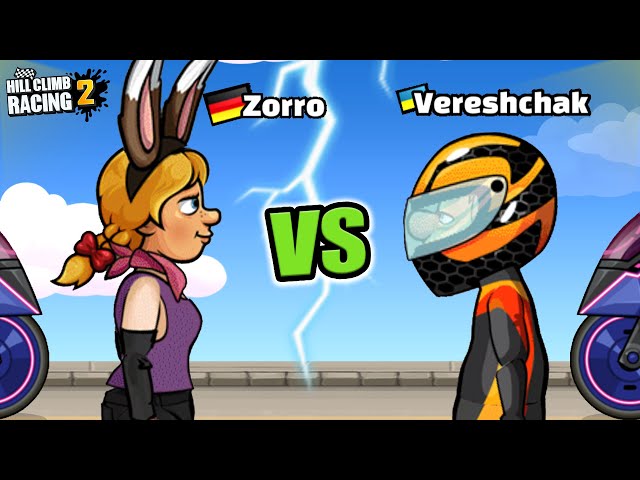 Hill Climb Racing 2 - Vereshchak VS Zorro GamePlay