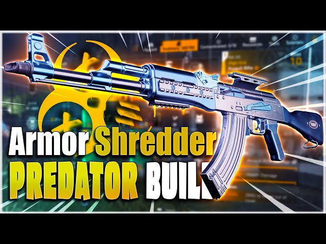This Gun it's a Armor Shredder | PREDATOR'S MARK DPS Build for 5 Directives in The Division 2