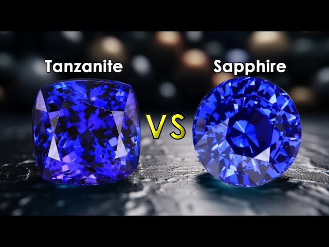 Differences Between Tanzanite and Sapphire Gemstones