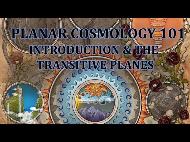 Pathfinder Planar Cosmology 101: Introduction, Overview and the Transitive Planes