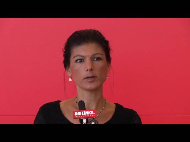 Sahra Wagenknecht, DIE LINKE: »Demokratie soll wieder leben«