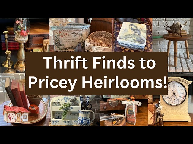 Transforming Thrift Store Finds into Vintage Treasures: 12 DIY Upcycling Ideas