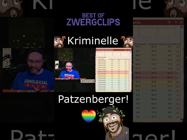 Kriminelle Patzenberger | Clip der Woche [030] | #shorts