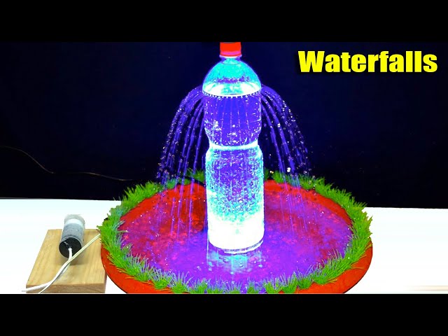 How to Make Waterfalls DIY at Home, Water Foundation