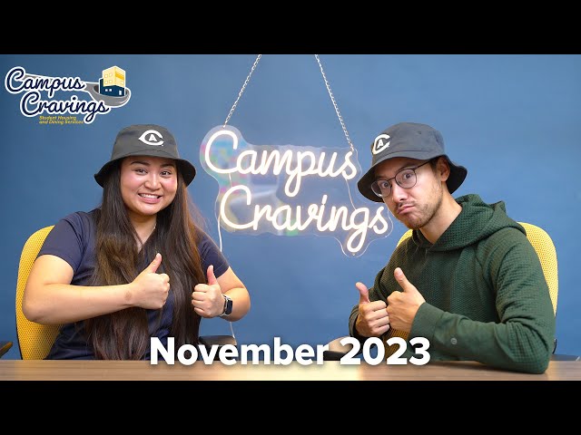 Campus Cravings: November 2023