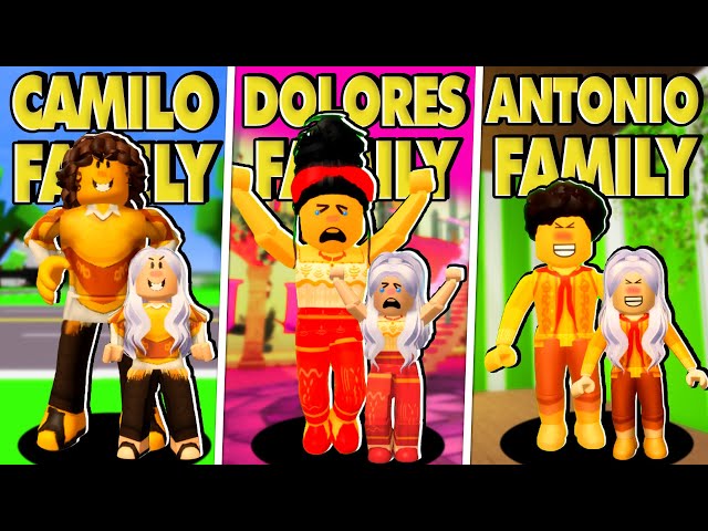 CAMILO vs DOLORES vs ANTONIO Encanto Family (Roblox Brookhaven RP)
