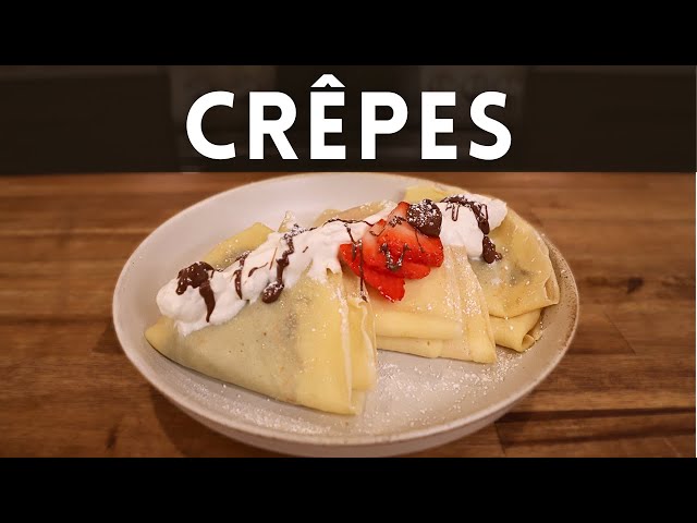 How To Make Perfectly Light And Delicate Crepes