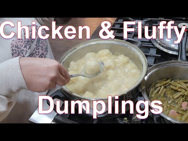 Chicken & Fluffy Dumplings