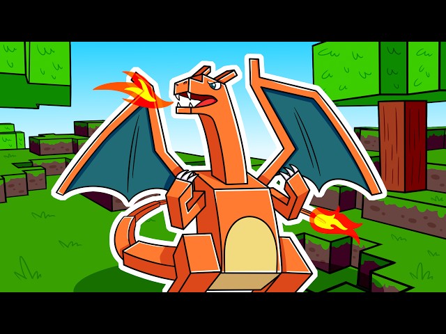 I Survived 1000 DAYS as the CHARMANDER in HARDCORE Minecraft! - The Ultimate Compilation