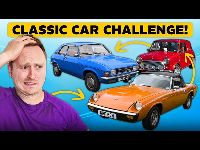 £3000 CLASSIC CAR CHALLENGE!