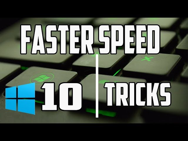 How To Make Your Windows 10 Faster | Best Optimization Tricks