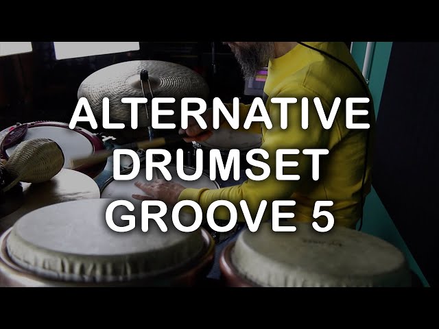 Alternative Drums And Percussions Set - Groove 5