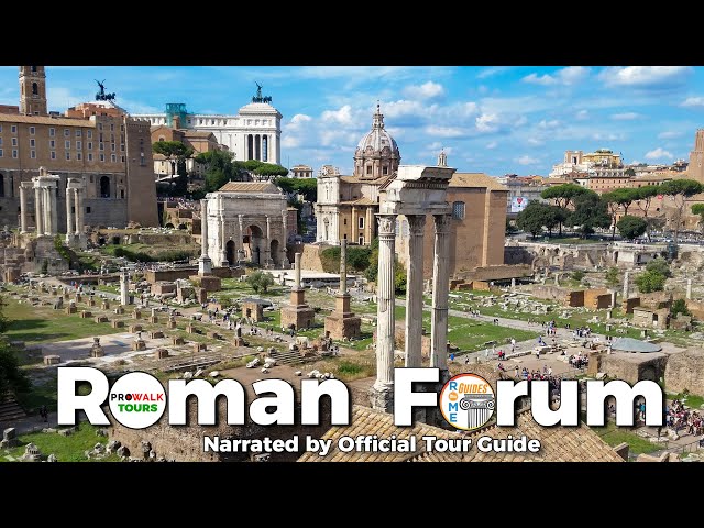 Roman Forum Guided Tour - Narrated by Official Tour Guide