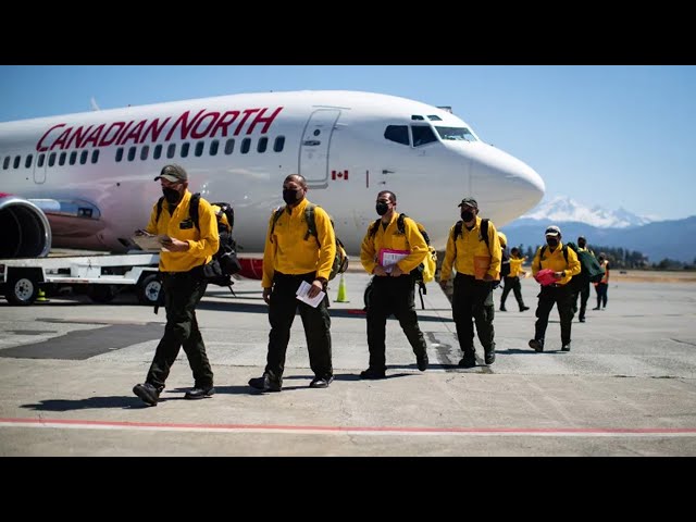 Mexican firefighters help combat B.C. wildfires