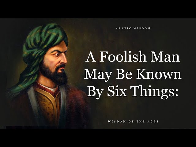 Short But Wise Arabic Proverbs and Sayings | Deep Arabic Wisdom