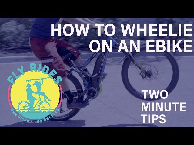 How To Wheelie on an eBike: Two Minute Tips!