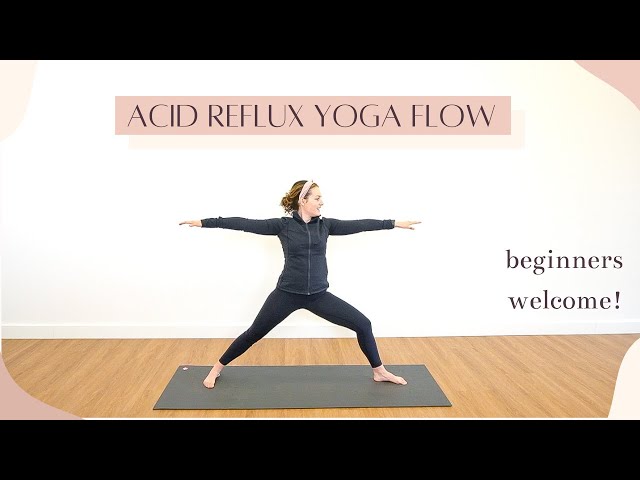 Acid Reflux Friendly Yoga! Beginner Vinyasa Yoga | No Equipment & All Levels