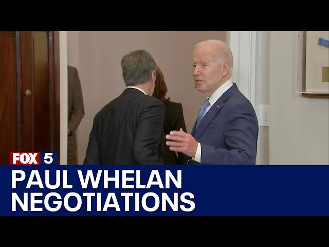 Biden says White House is 'speaking' to family of Paul Whelan