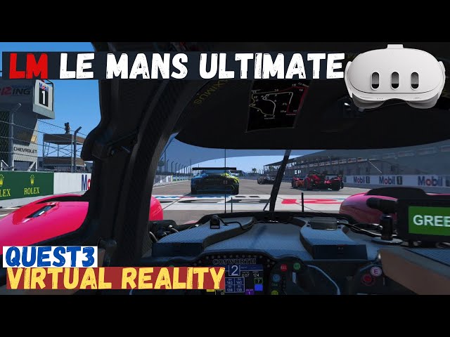QUEST 3 | VDXR | LE Mans Ultimate VR Test