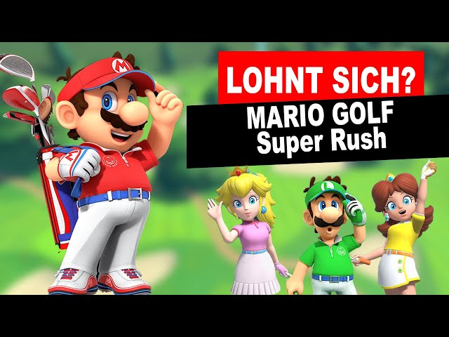 Lohnt sich Mario Golf Super Rush | Review Deutsch