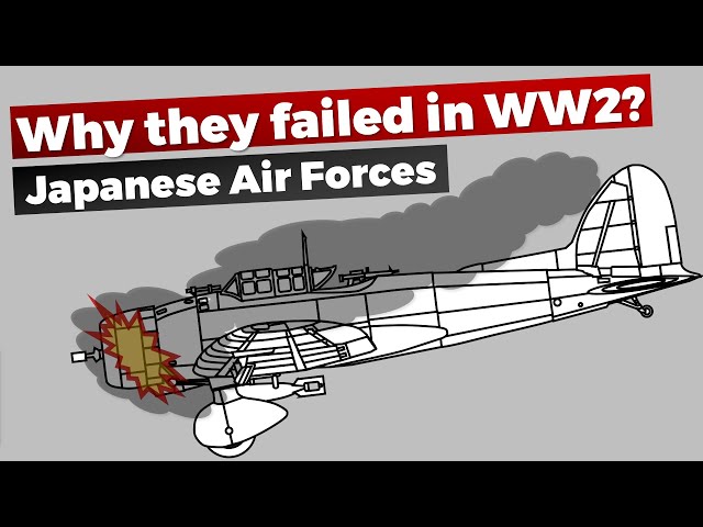 Why the Japanese Air Forces failed in World War 2