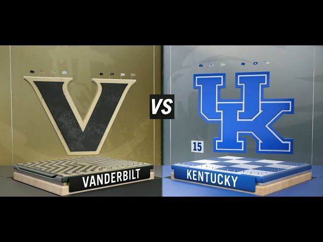 2023-2024 - Kentucky vs Vanderbilt (Game 30)