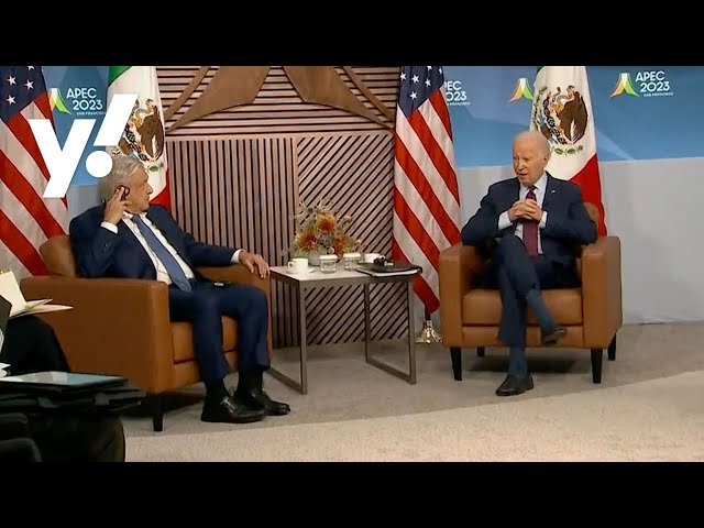 Biden meets with Mexican president at APEC summit