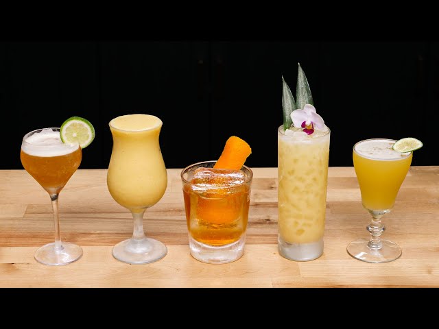 5 DIFFERENT Cocktails with 1 Ingredient in Common!