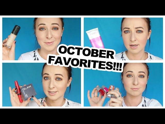 October Beauty Favorits