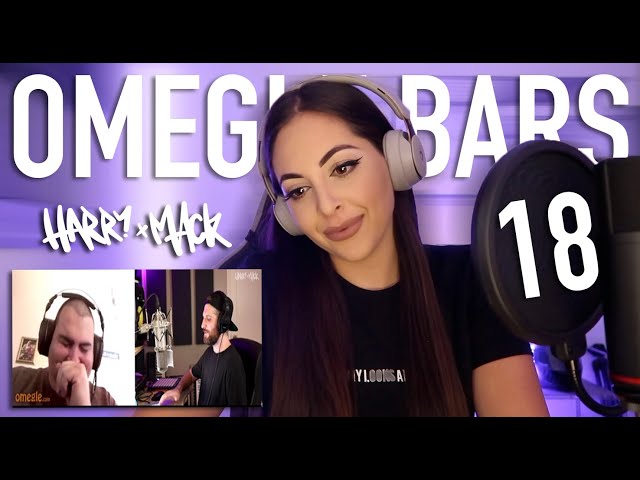 HARRY MACK - OMEGLE BARS 18 | HYPER AND EMOTIONAL REACTION