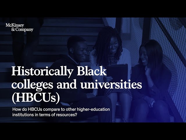 How HBCUs can accelerate Black economic mobility