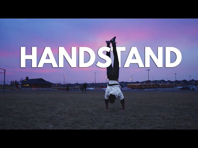 Learning How to Handstand in a Week