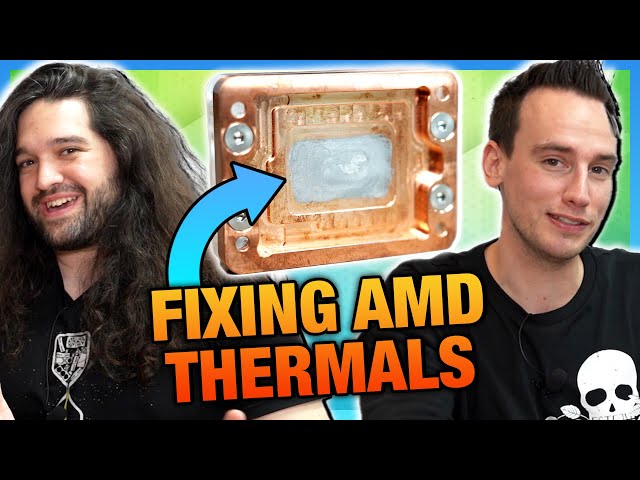 CPU Thermal Issues & Der8auer's Scientific Solutions | Graphene, Direct Die Blocks, & More