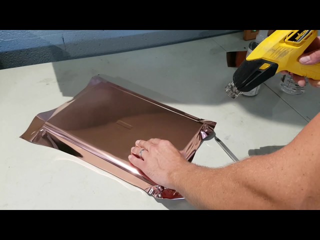 ROSE GOLD CHROME vinyl wrap a laptop. How to vinyl wrap a laptop. By @ckwraps