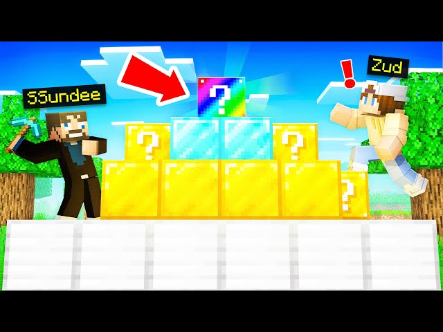 Minecraft *Only Up* Lucky Block Race...