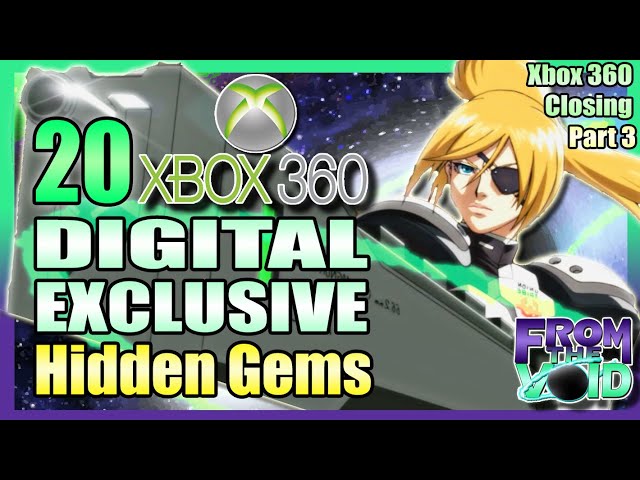 20 Xbox 360 Digital-only Hidden Gems - Xbox 360 Marketplace Closing Part 3