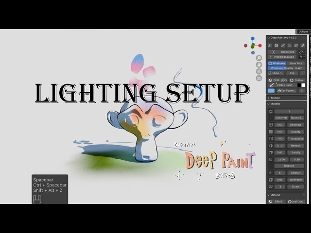 Deep Paint Lighting Setup