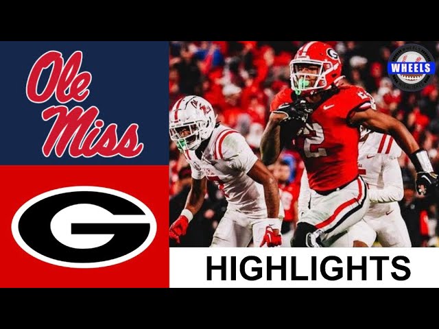 #2 Georgia vs #9 Ole Miss Full Game Highlights | Week 11 | 2023 College Football Highlights