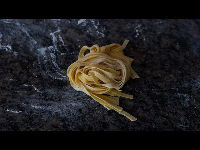 Homemade Fresh Pasta With Kitchenaid Pasta Roller and Cutter Attachment