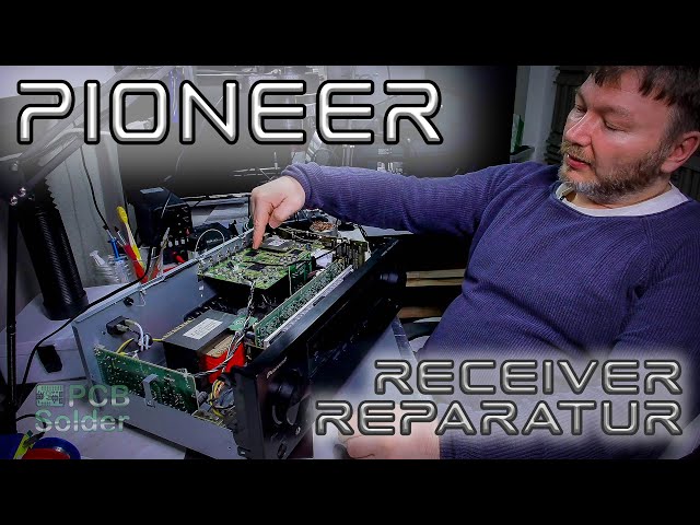 Pioneer Receiver ohne Bildausgabe auf alle HDMI Ports... Reparieren wir es! PCB Solder Berlin