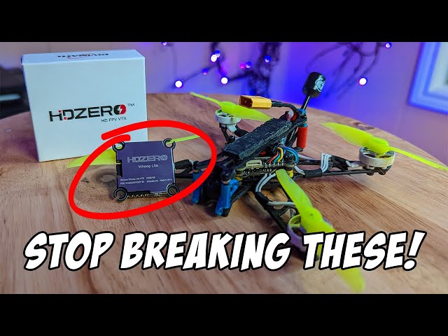 Is the HDZero Whoop Lite VTX too easy to break or are you just mounting it wrong? // Tips and Tricks