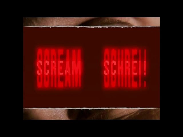 Scream - Schrei DVD Intro/Menü