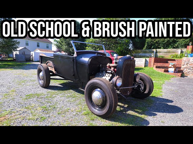 Brush Painting The Iron Trap Shop Truck & It Looks Amazing!!!