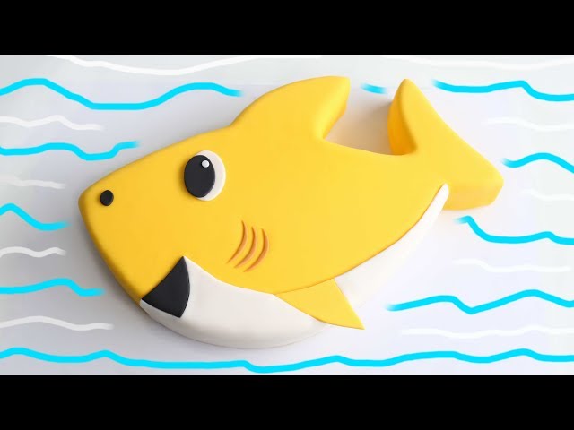 Baby Shark CAKE!!