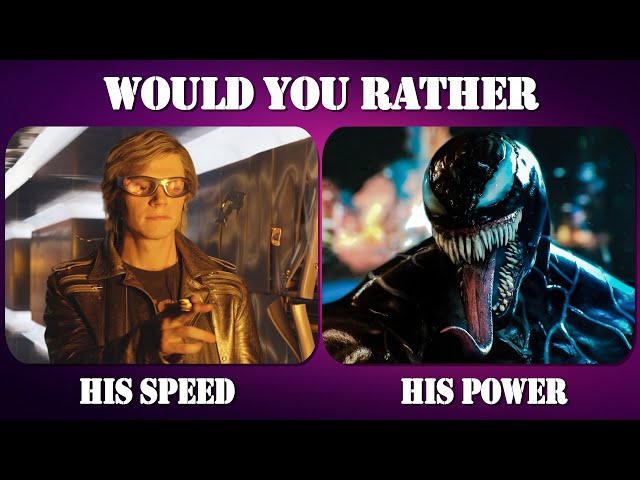 Hardest Would You Rather (Marvel Edition)