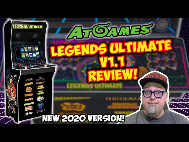 AtGames Legends Ultimate New 2020 Version 1.1 Arcade Machine Madlittlepixel REVIEW! Does It Suck?