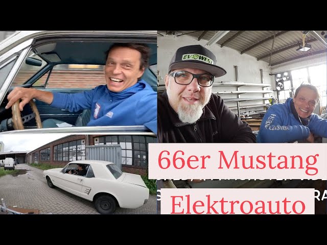 66er Mustang fährt elektrisch.  Must⚡️ng 66 Projekt