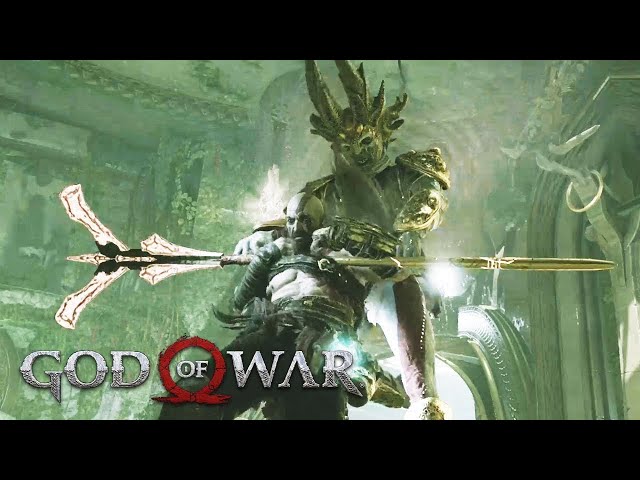 God of War_Cleaving the dark elf lord(PS5 gameplay)